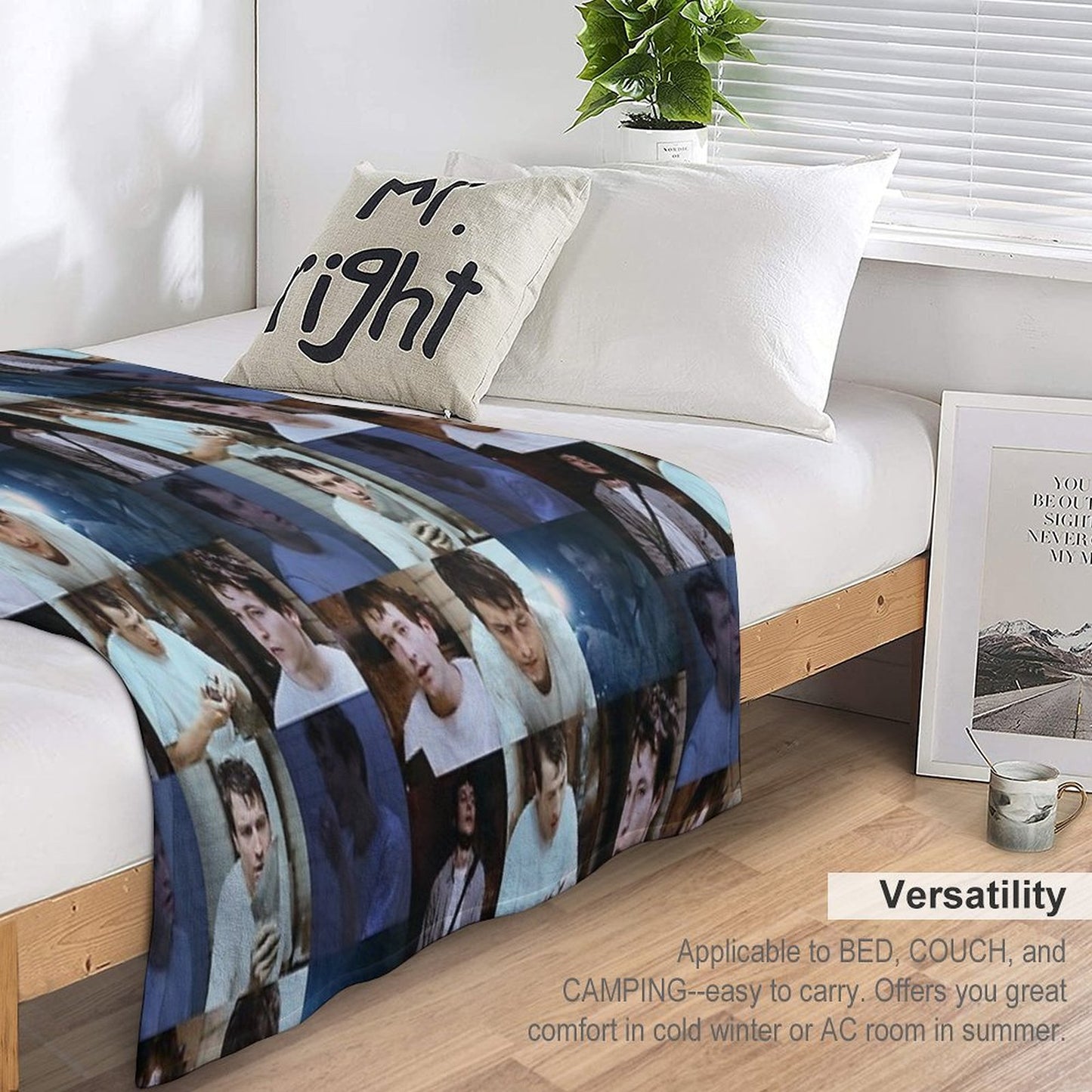 Adam Stanheight (Leigh Whannell) Throw Blanket