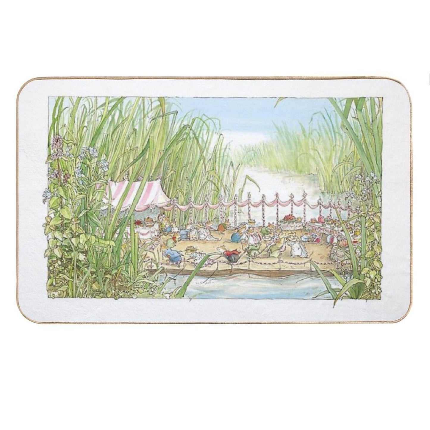 The Wedding Party Bath Mat