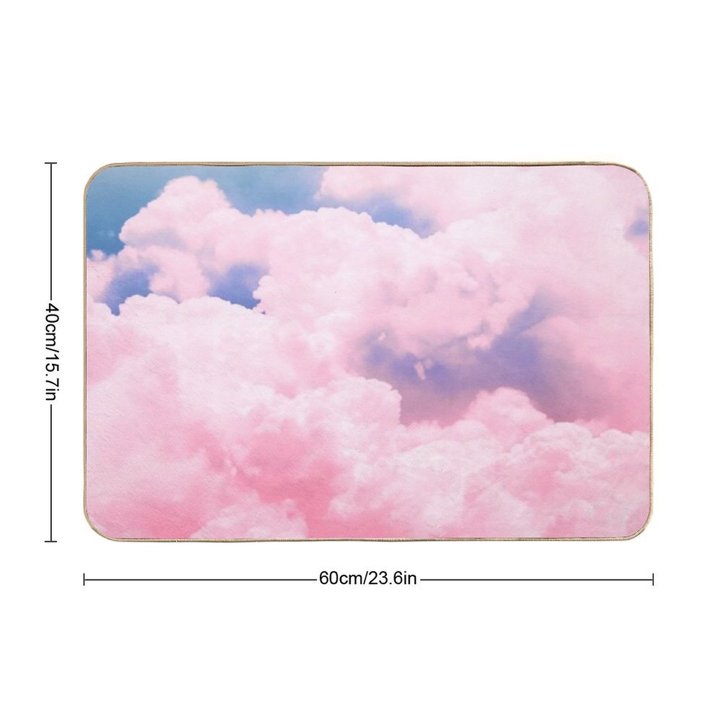 Candy Sky Bath Mat