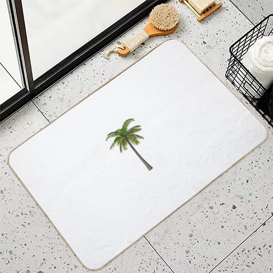 Classic Palm Tree Bath Mat