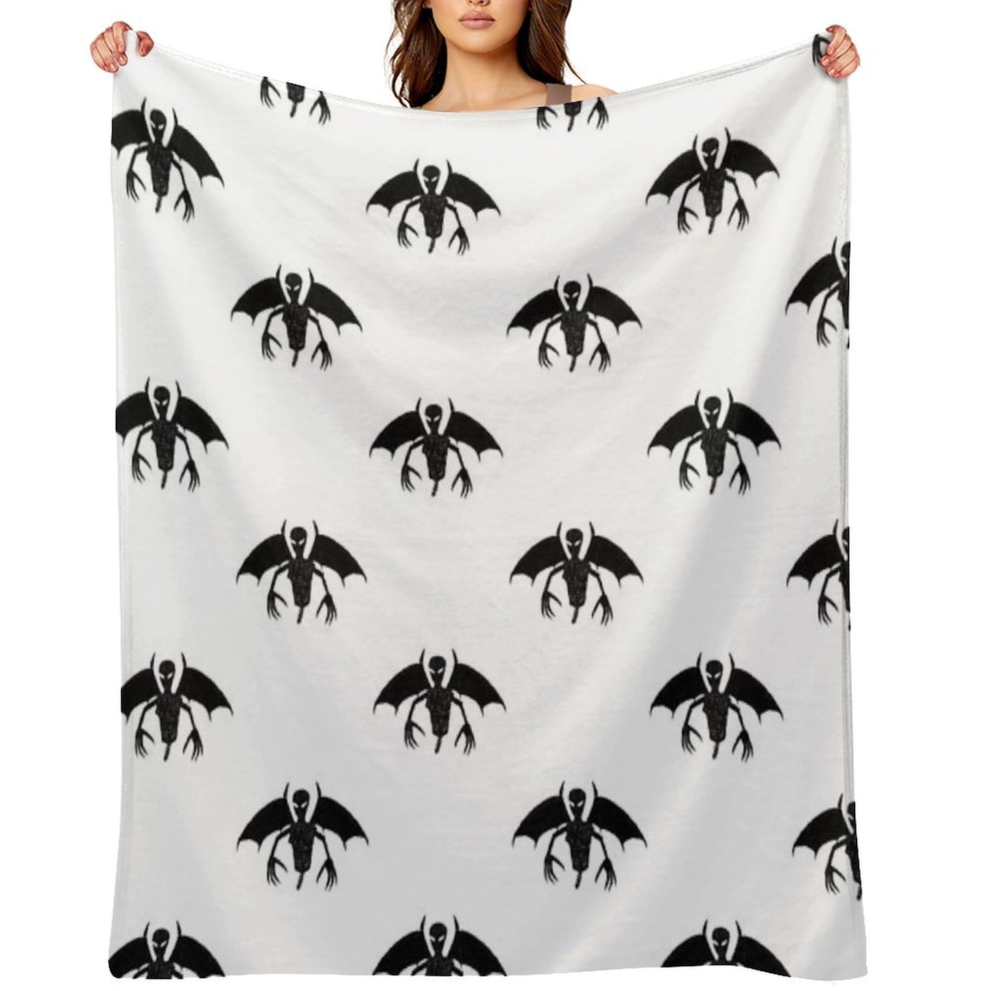 Deadwing Throw Blanket