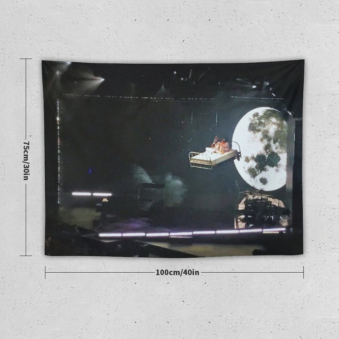 Billie Eilish Live Concert Tapestry