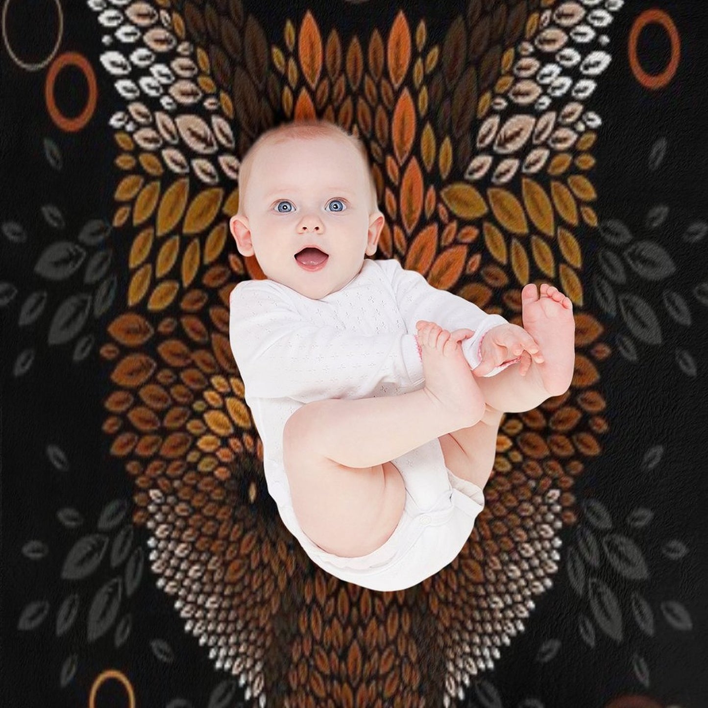 Fox Face Throw Blanket