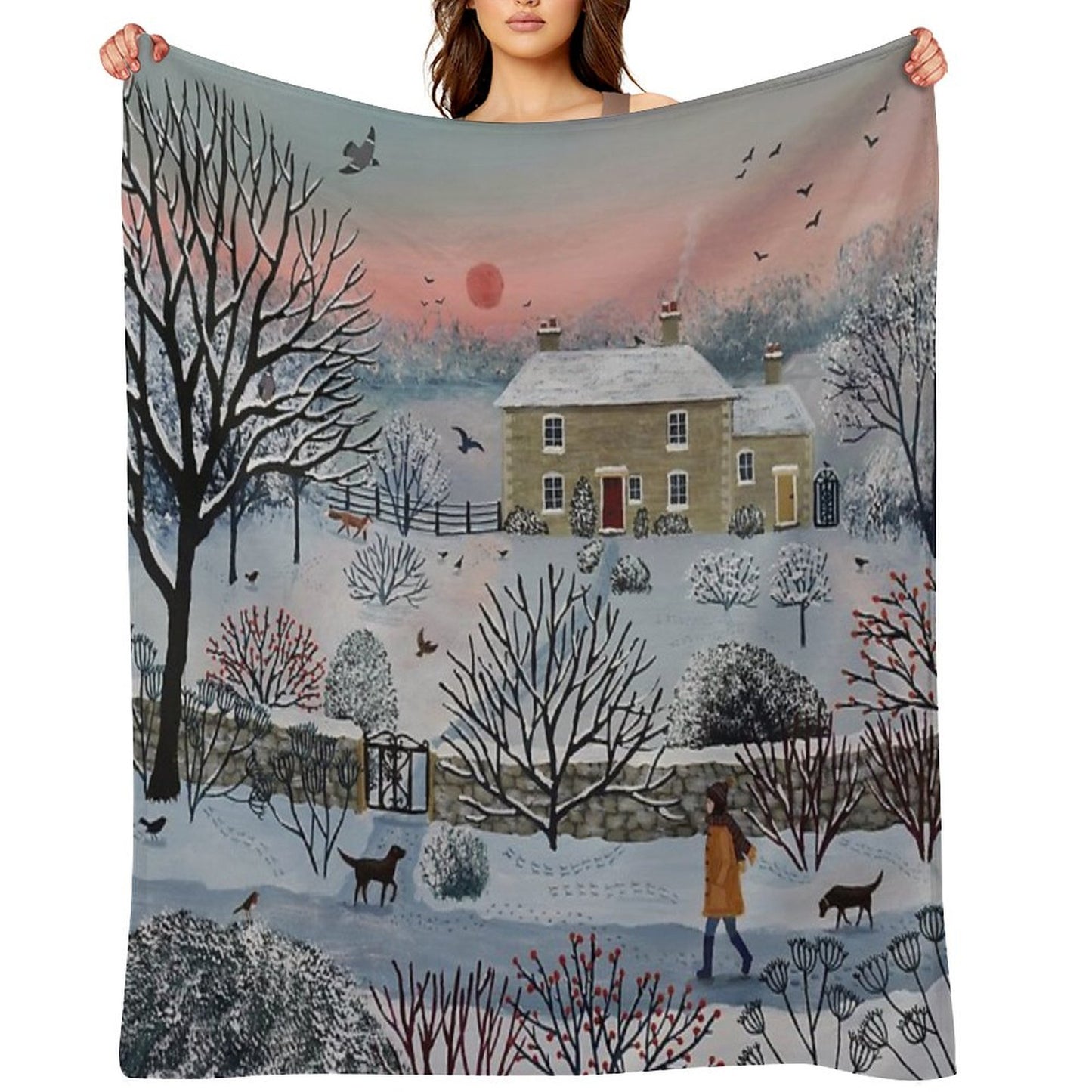 Nearly Home Throw Blanket