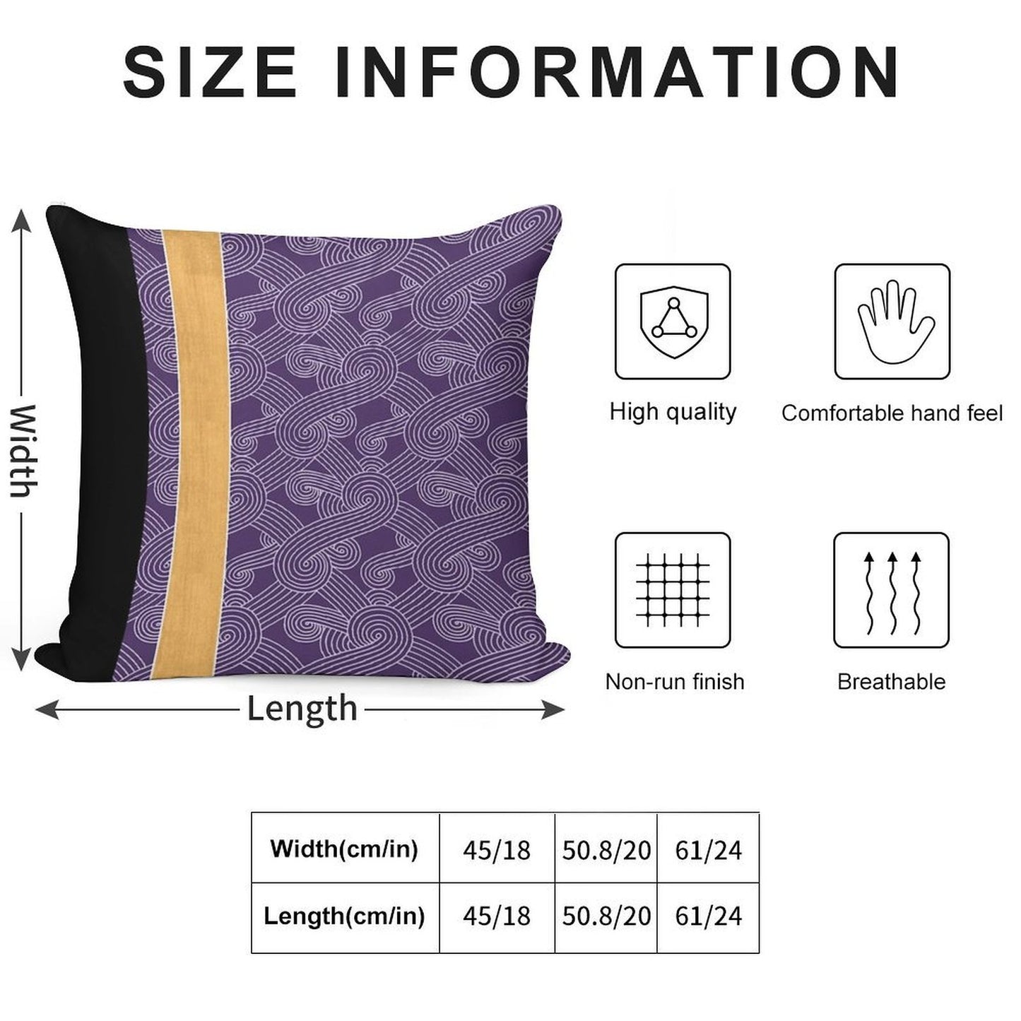 Quarian Swirls Soft Washable Throw Pillow