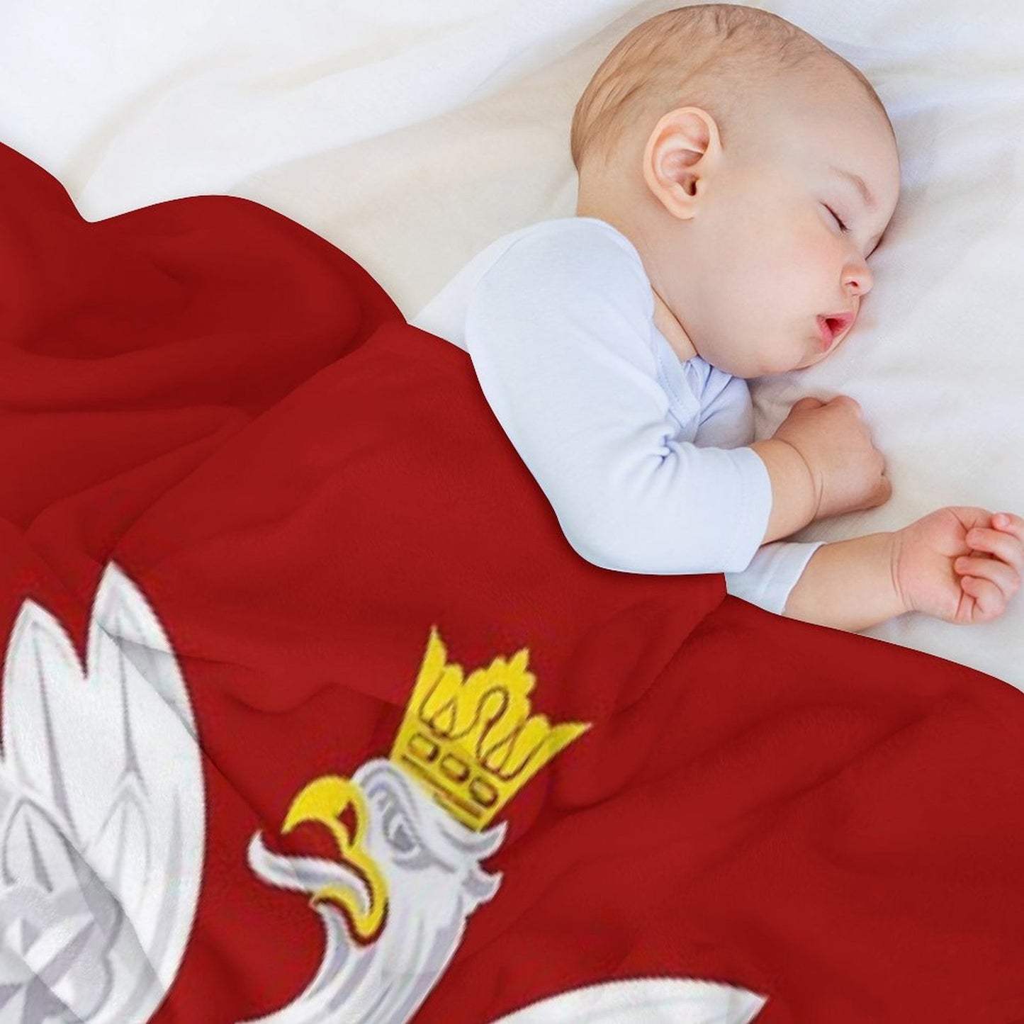 Polish Eagle Throw Blanket