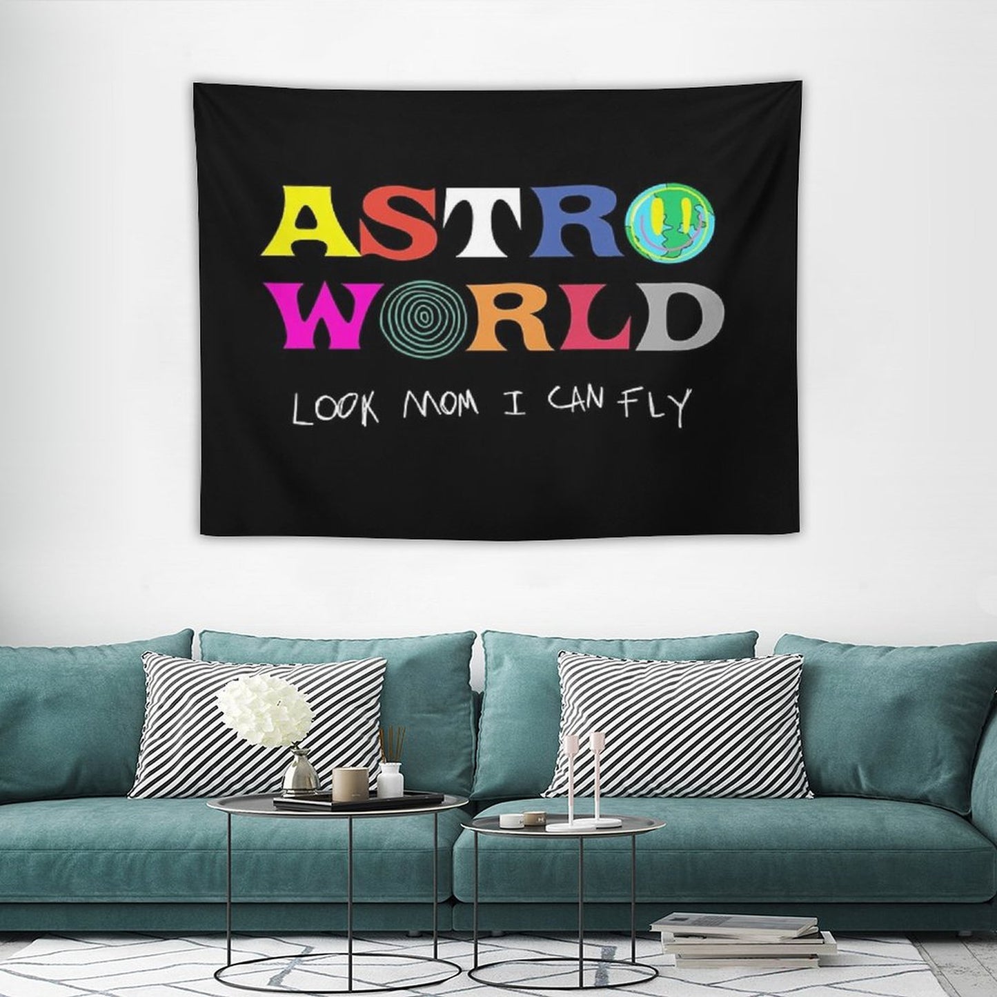 ASTROWORLD Look Mum I Can Fly Tapestry