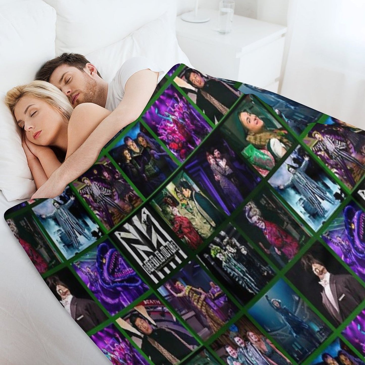 Beetlejuice Musical Throw Blanket