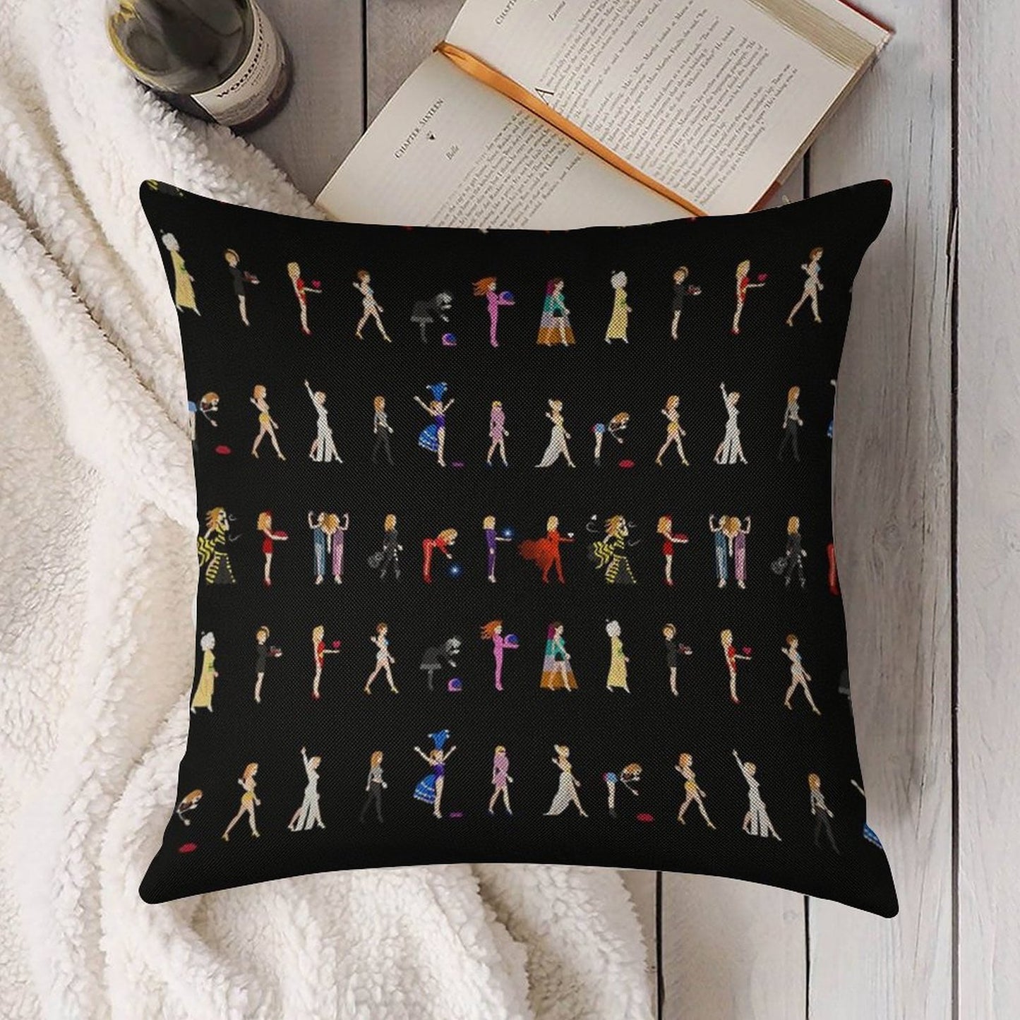 Kylie Evolution Linen Throw Pillow Cover