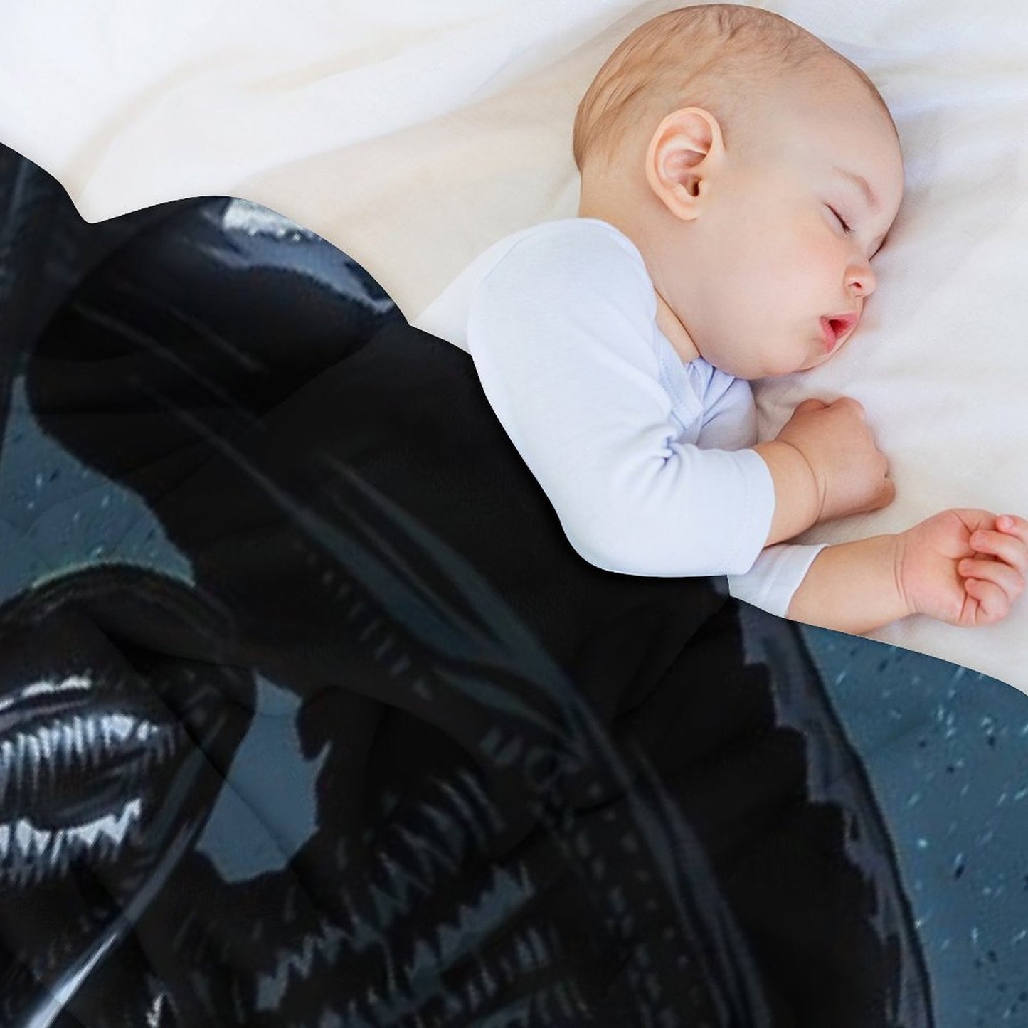 Xenomorph Alien Throw Blanket