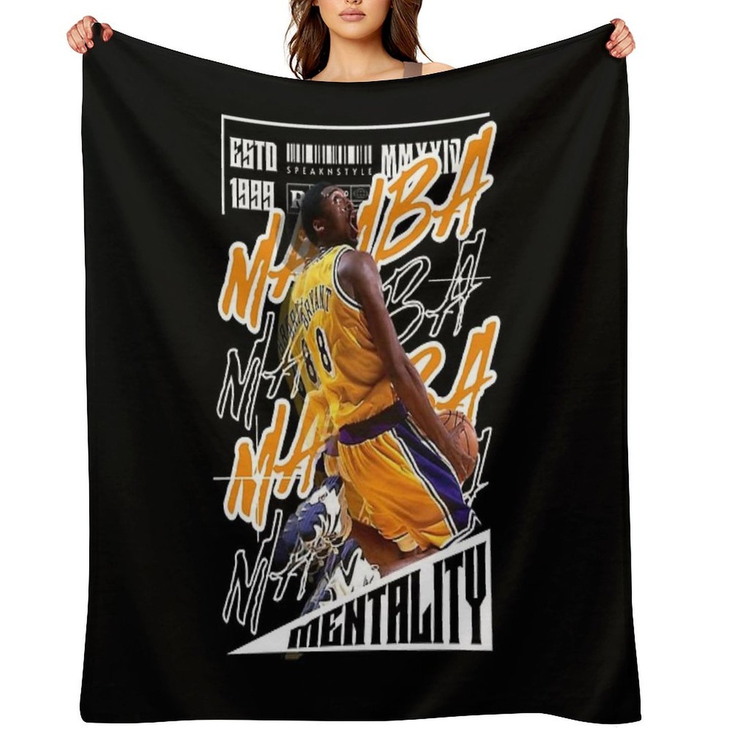 Kobe Throw Blanket