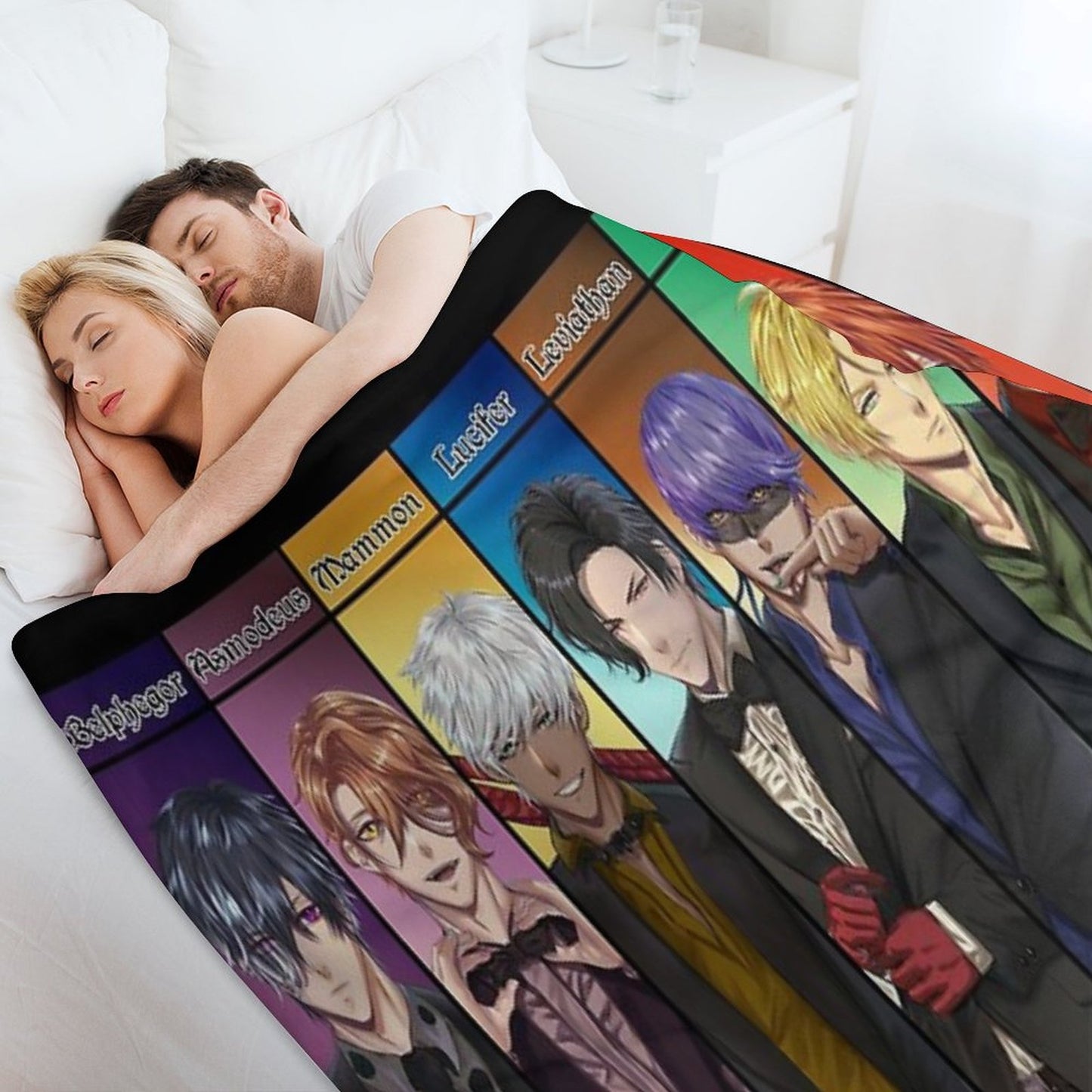 Obey Me Throw Blanket