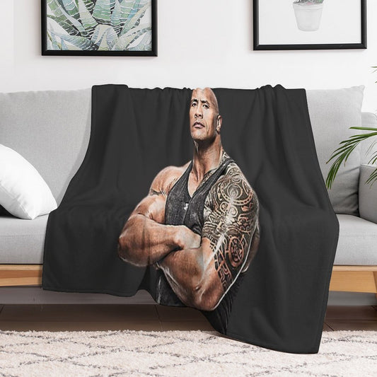 CAN YOU SMELL WHAT THE ROCK IS COOKING Throw Blanket