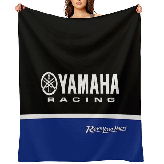 YAMAHA Race Throw Blanket