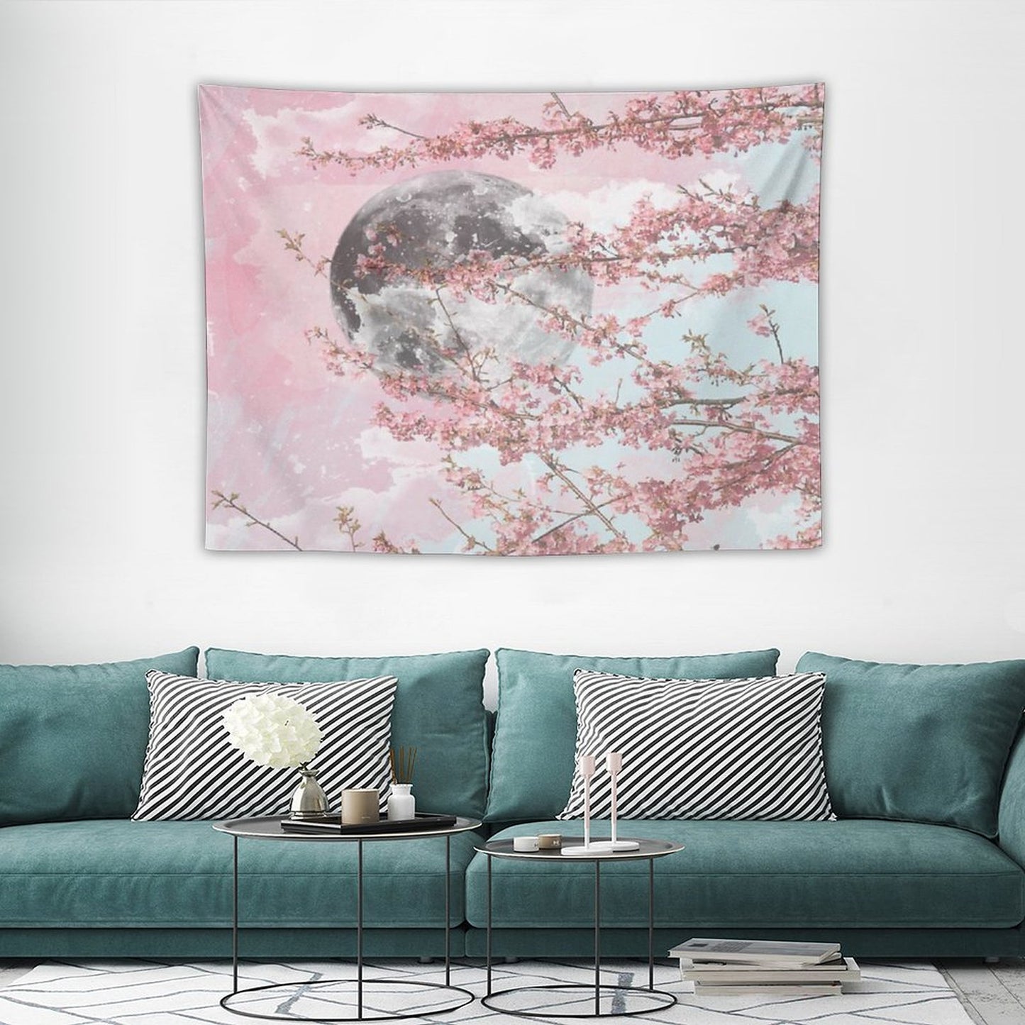 Spring Moon Tapestry