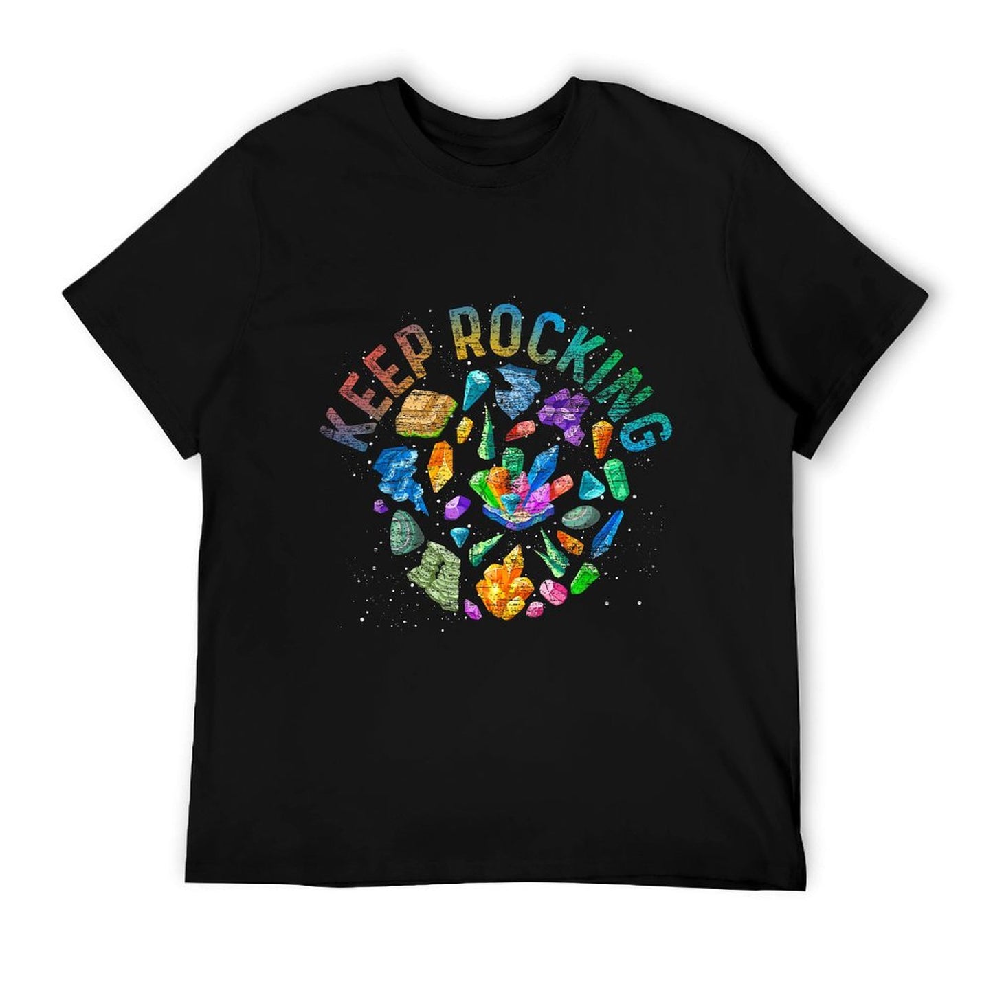 Colorful Rock Collector Earth Scientist Gift Funny Geology T-Shirt