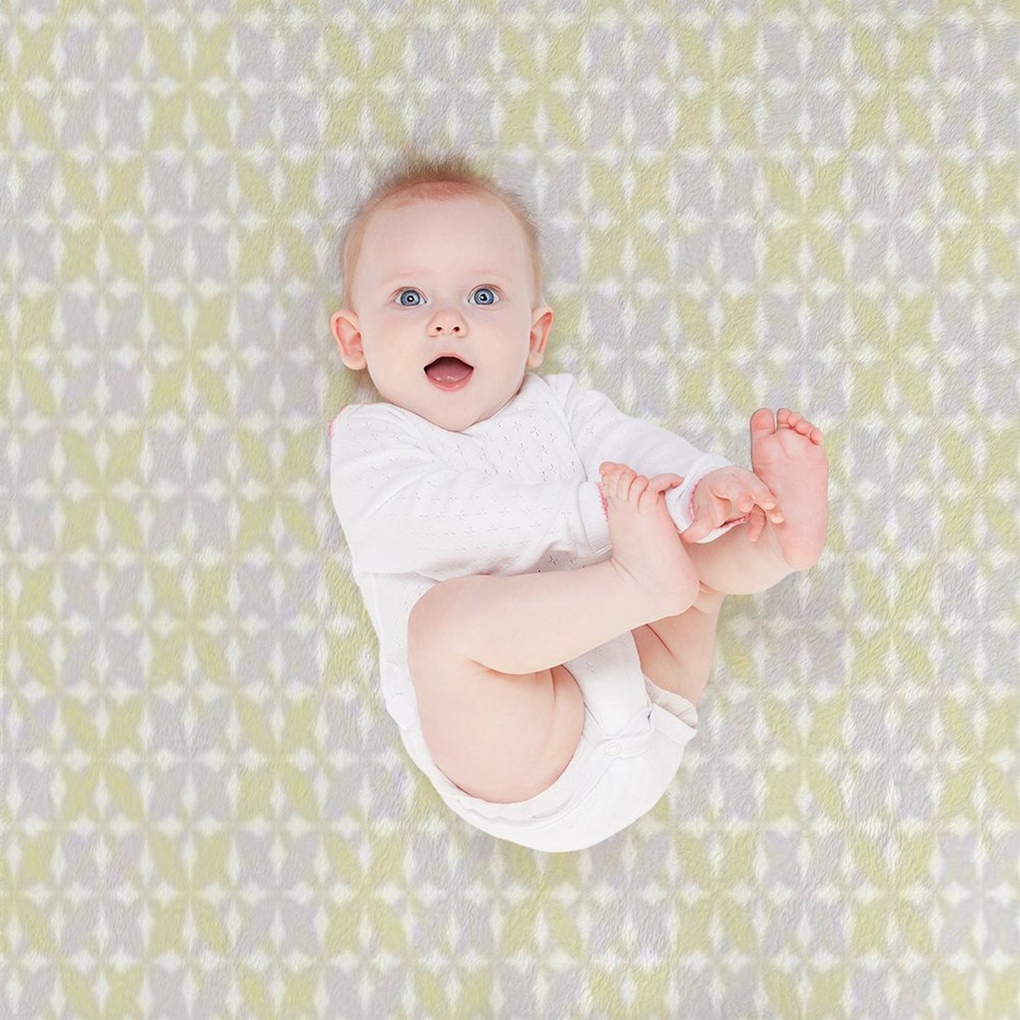 Knit And Dot Pastel 2025 Throw Blanket