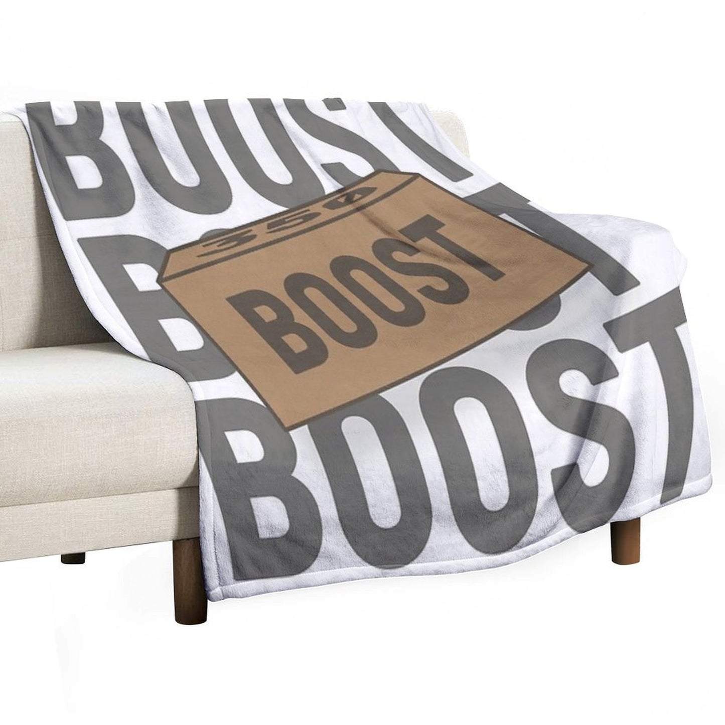 Yeezy Boost Box Throw Blanket