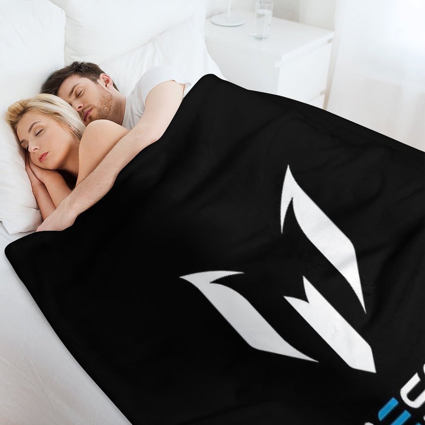 Lionel Messi Logo Throw Blanket