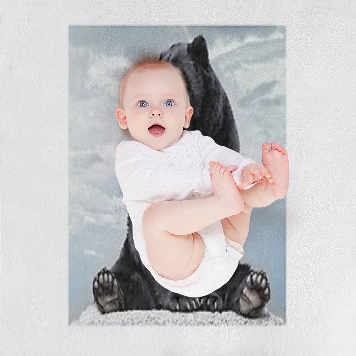 Lions & Tigers & Bears, Oh My! Throw Blanket