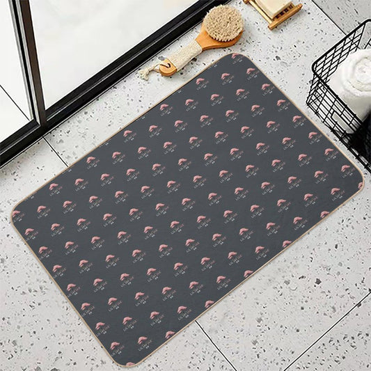 LiL Jay Jae Logo Collection Dirt-Trapping Bath Mat