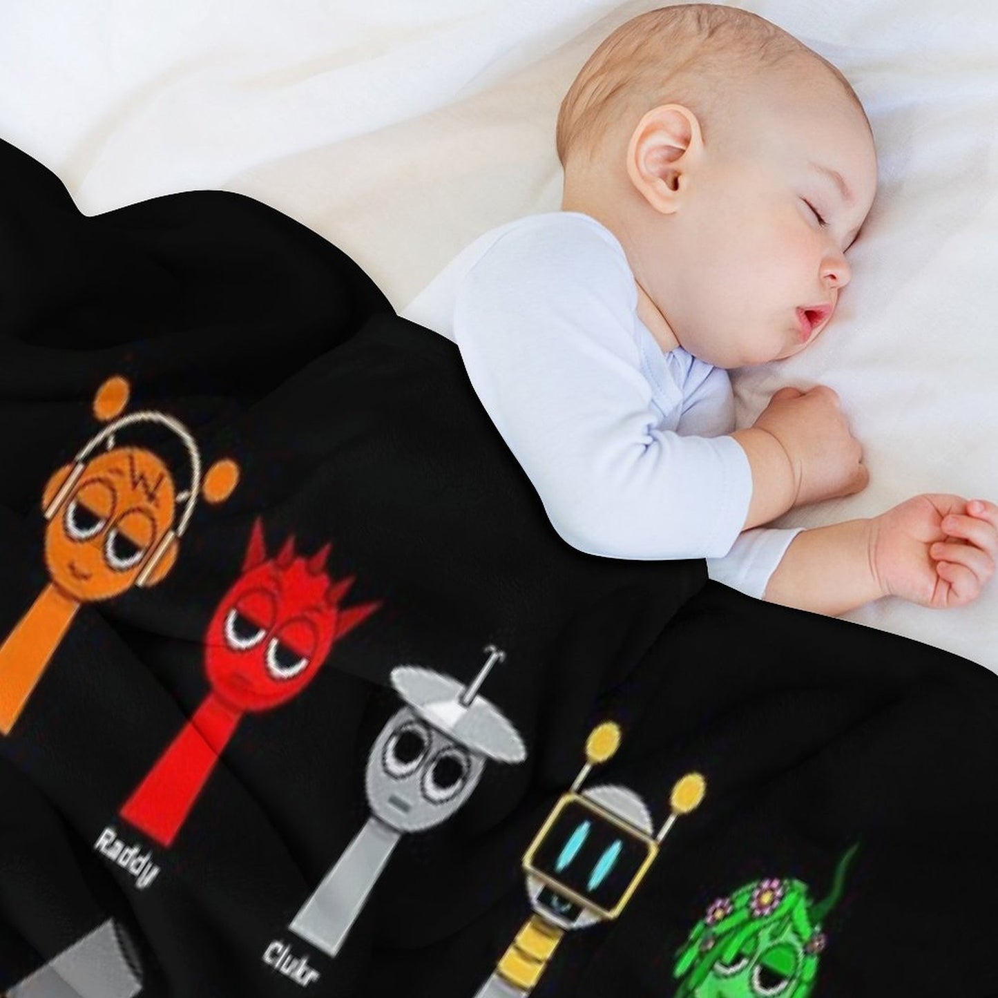 All My Sprunki Game Toys Throw Blanket