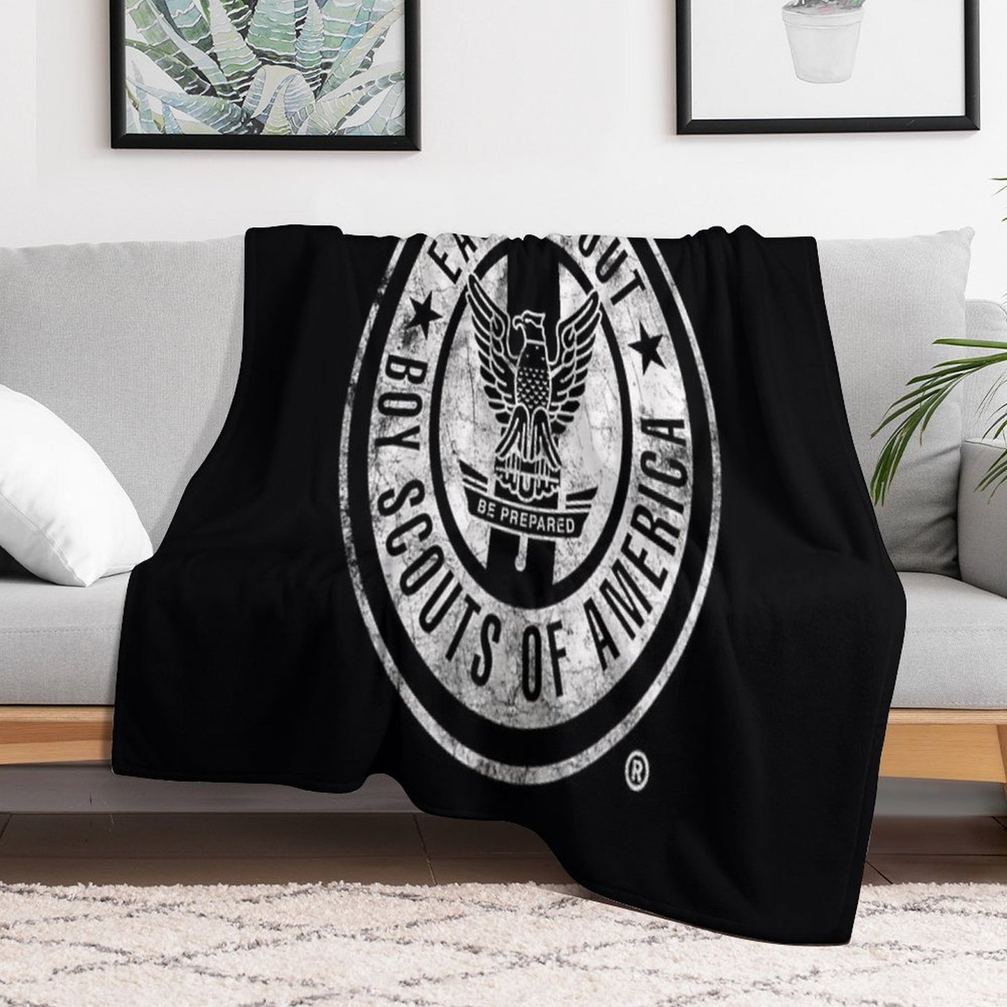 Officially Licensed Eagle Scout Throw Blanket