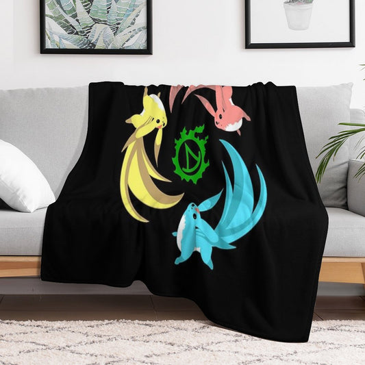 FFXIV Summoner - Carbuncles Throw Blanket