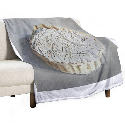 Lemon Meringue Pie Throw Blanket