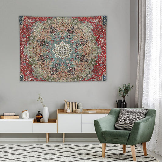 Vintage Antique Persian Carpet Print Tapestry