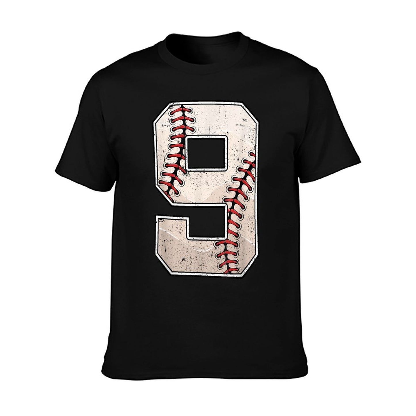 Baseball Birthday Boy Nine 9 Years Old Ninth 9th Bday Party T-Shirt