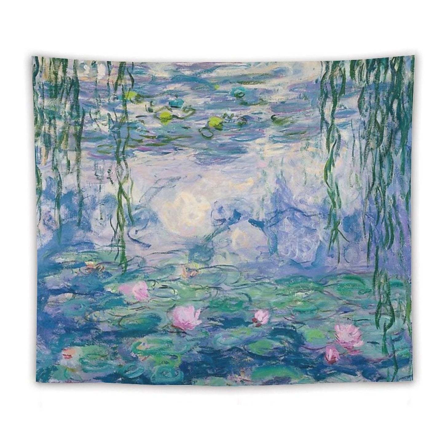 Water Lilies Claude Monet Fine Art Tapestry