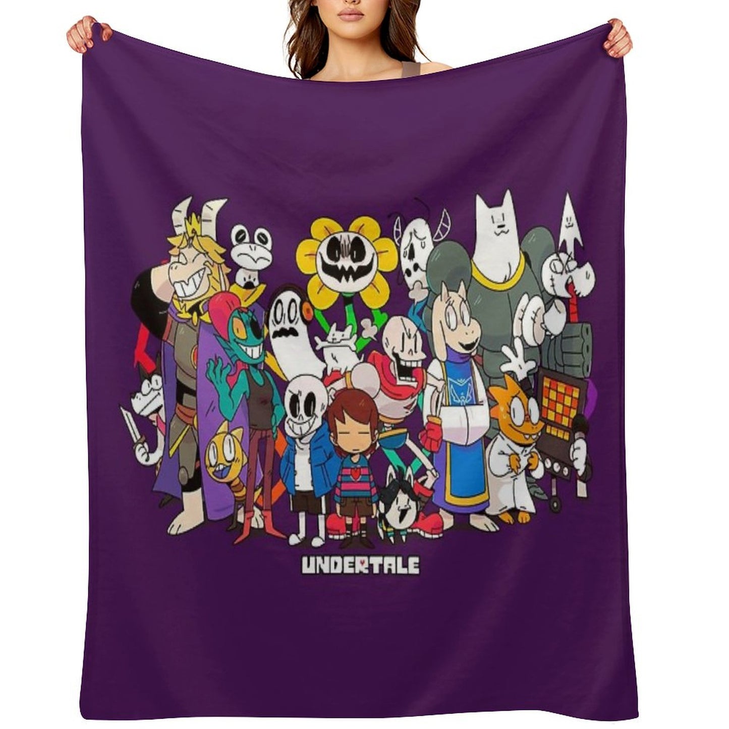Undertale Adventure Throw Blanket
