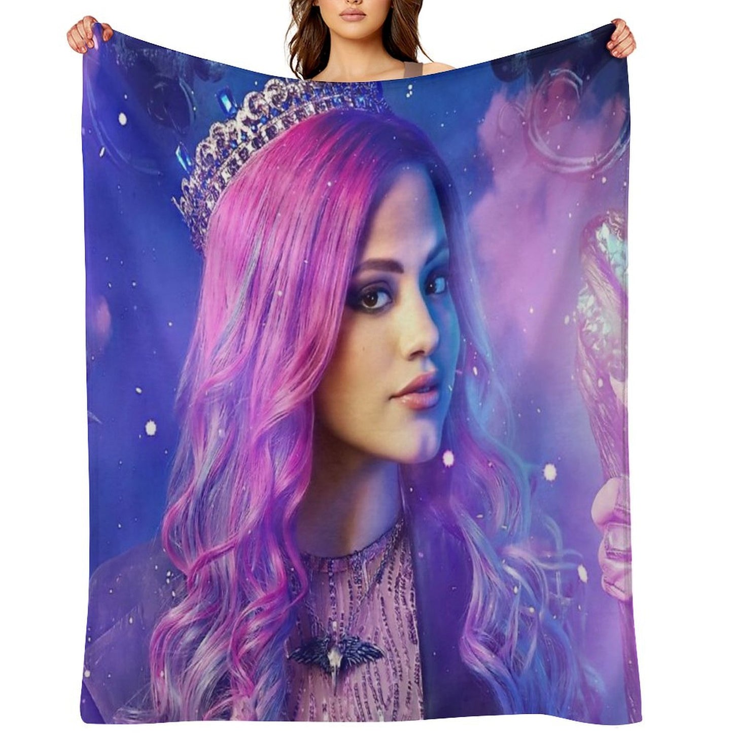 Audrey Descendants 3 Throw Blanket