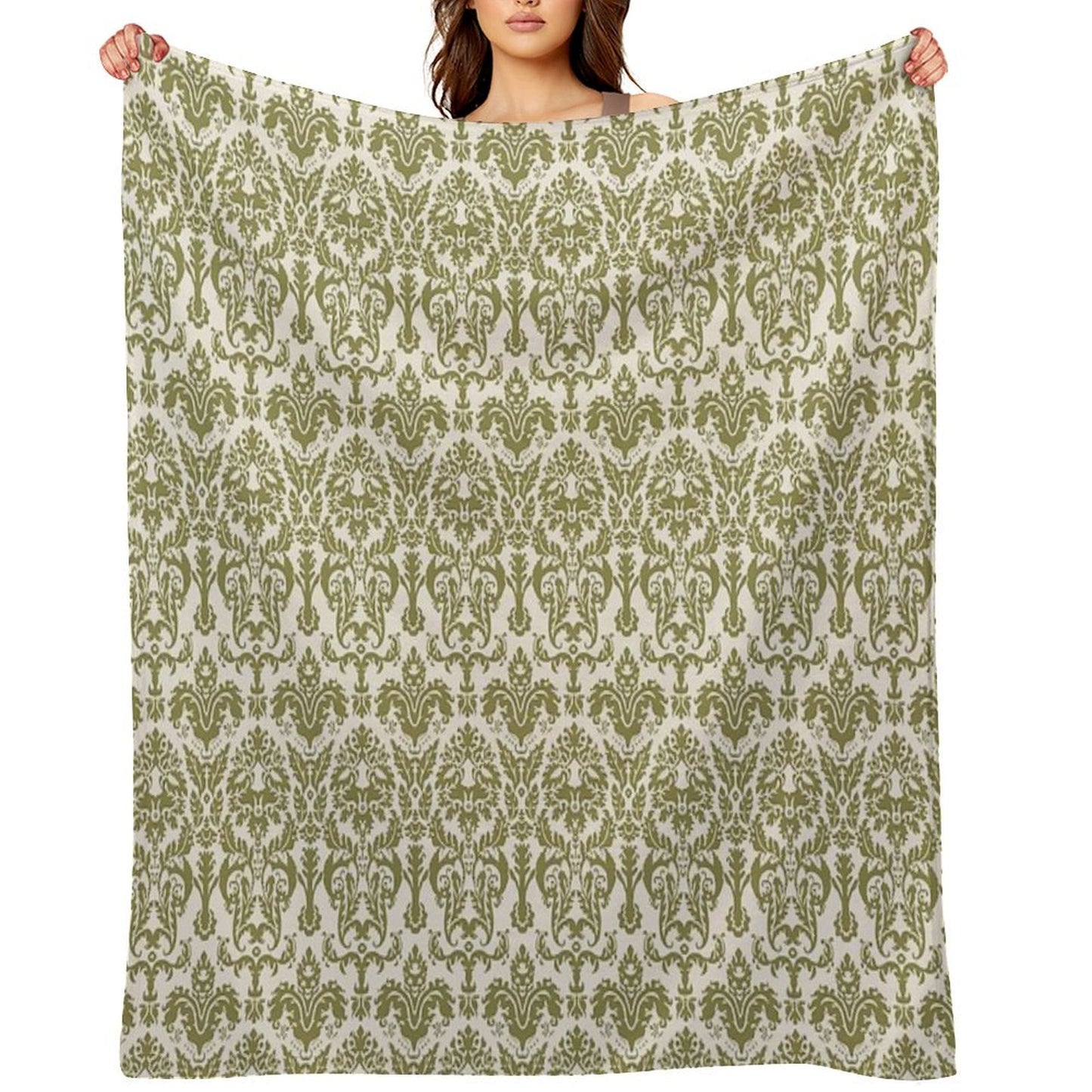 The Von Trapp Curtains (As Seen on Screen) Throw Blanket