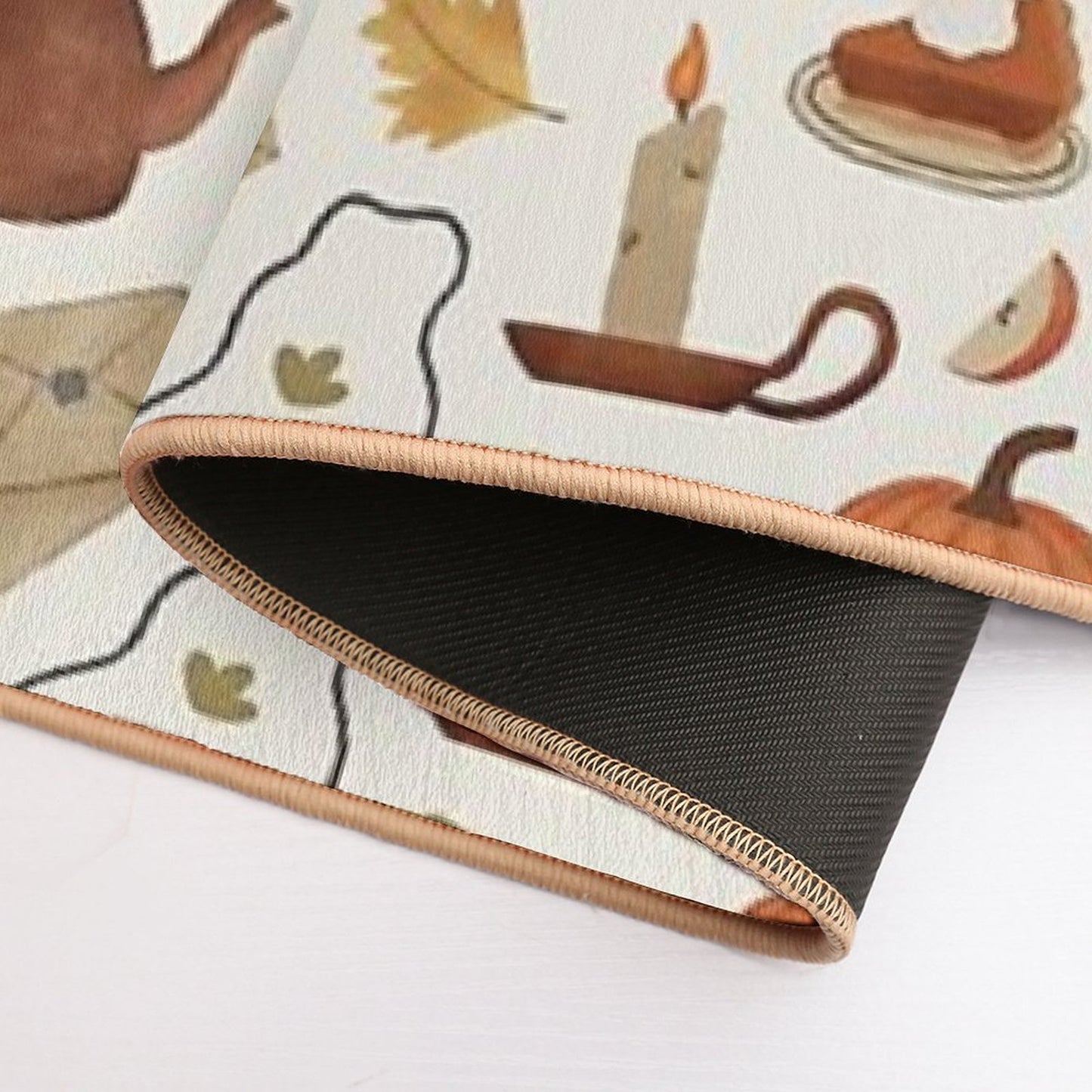 Autumn Cottage Days Bath Mat
