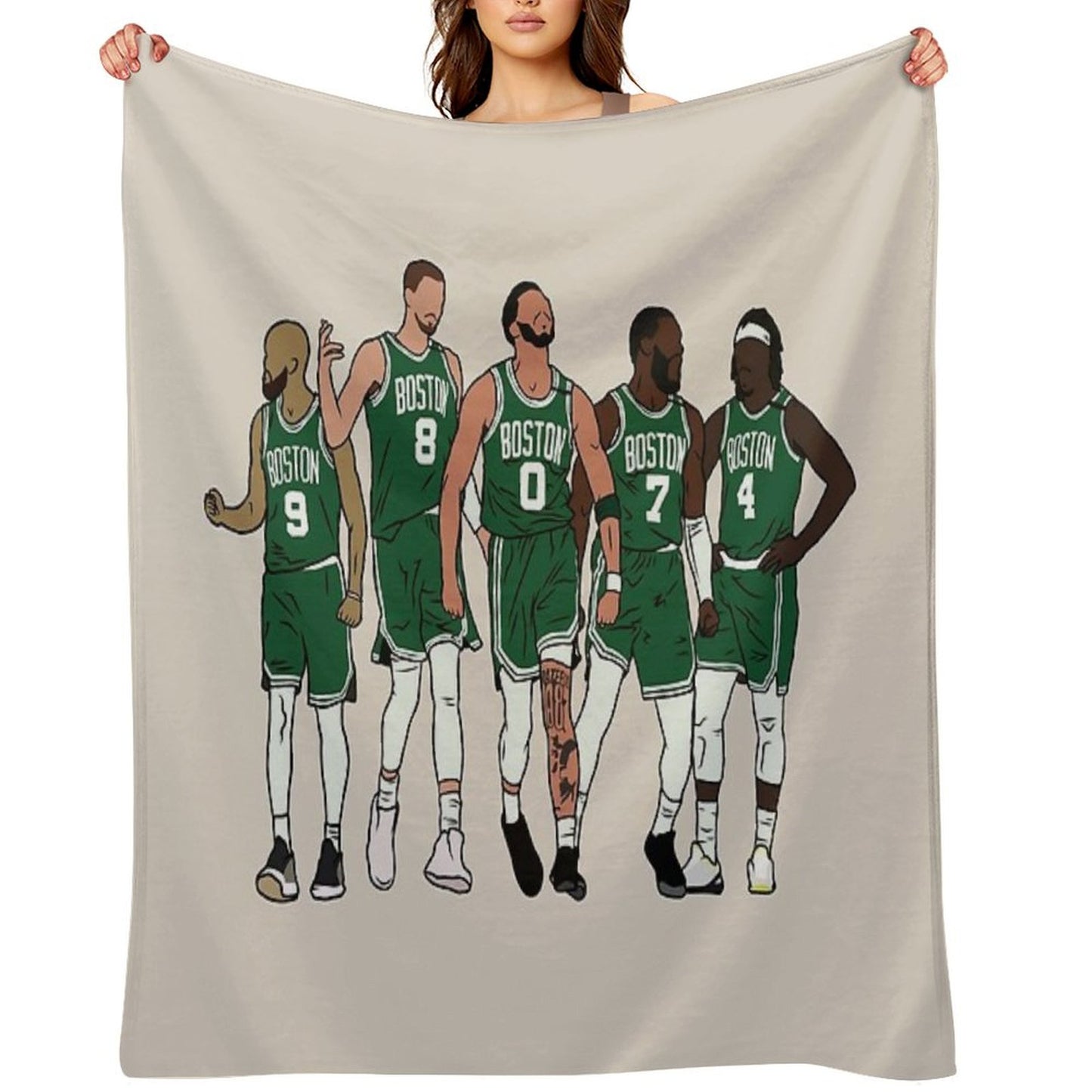 D White, KP, Jrue & The Jays Throw Blanket