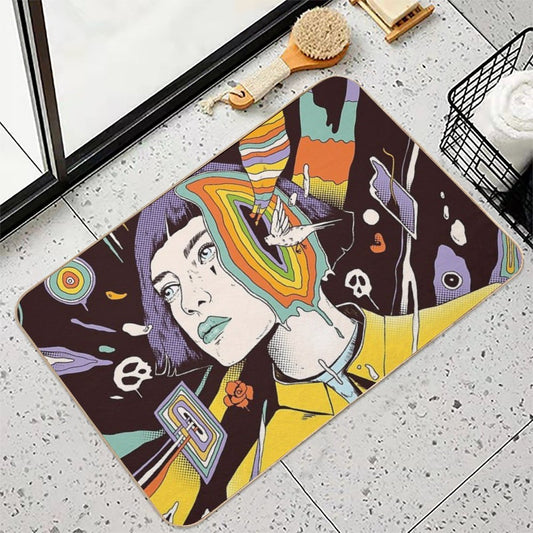 The Overthinker Versatile Bath Mat