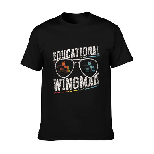 Educational Wingman Assisting Teacher Teaching Assistant T-Shirt