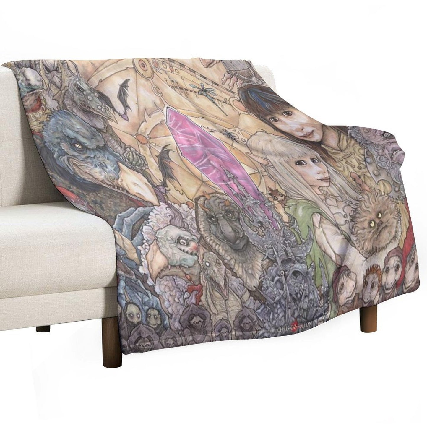 The Dark Crystal Throw Blanket