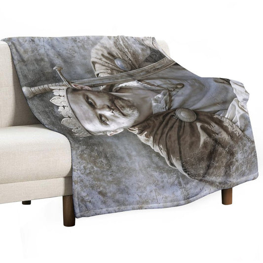 The Tragedy of A King Throw Blanket