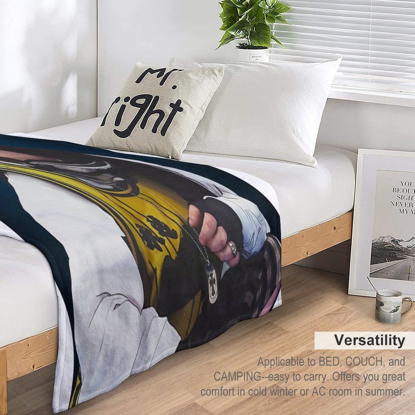 Spotlight on Billie Eilish Throw Blanket