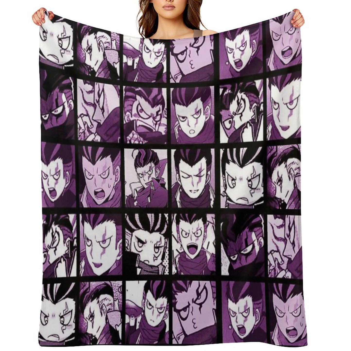 Gundham Manga Collection (Colored) Throw Blanket