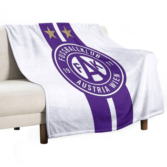 Austria Footbal Fans Ultras Hooligans Vienna Wien Throw Blanket