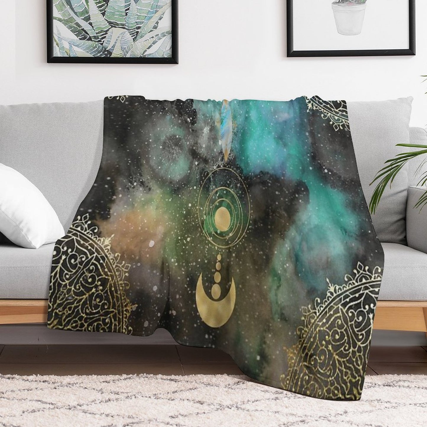 Magick Universe Throw Blanket