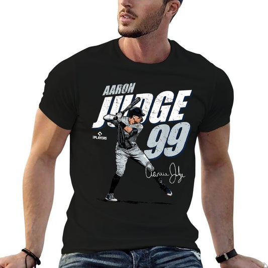 MLBPA - Major League Baseball Aaron Judge - MLBJUD3001  Rolled Sleeves T-Shirt