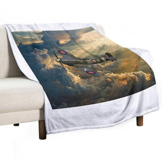 Spitfire Throw Blanket