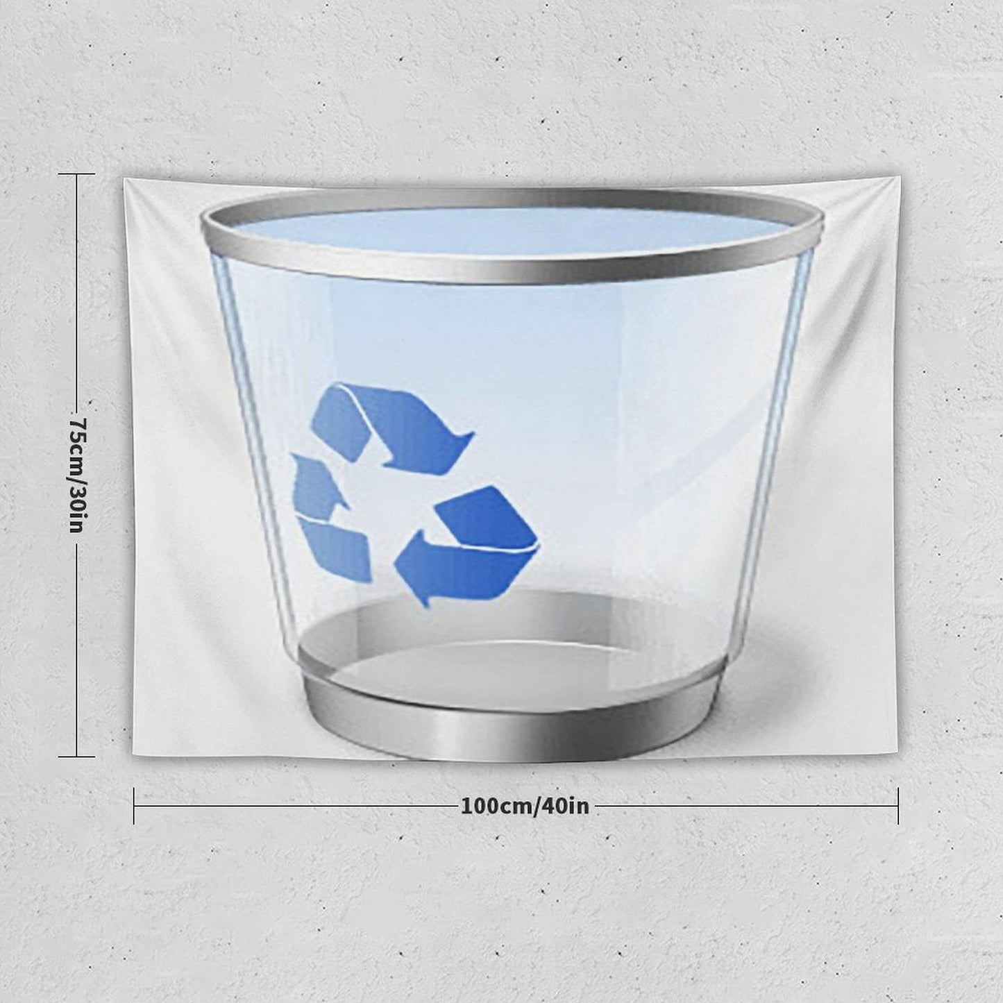 Recycle Bin Tapestry
