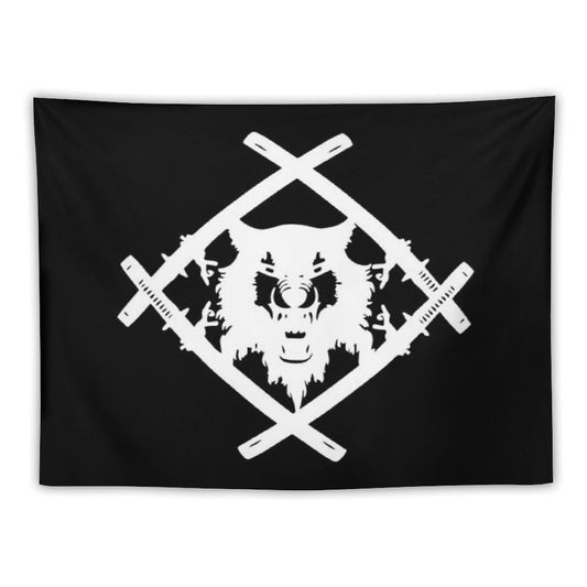 Xavier Wulf Merch Xavier Wulf Logo Tapestry