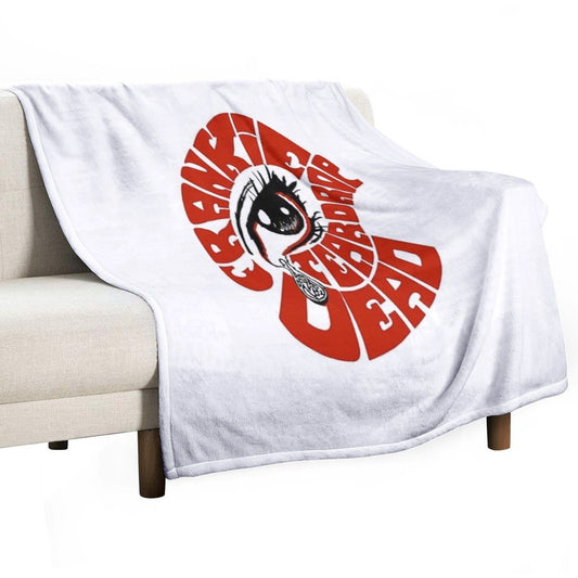 Frankie Teardrop Dead Darren Grealish Artwork Throw Blanket